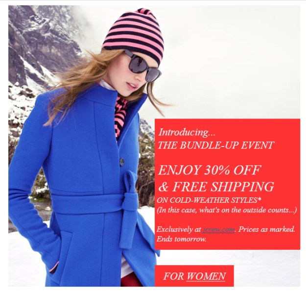 alternate version of j crew hero image