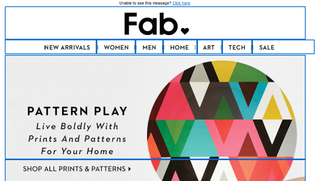 blue lines around iamges